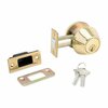 Trans Atlantic Co. 700 Series Grade 2 Bright Brass Single Cylinder Deadbolt DL-DB751-US3